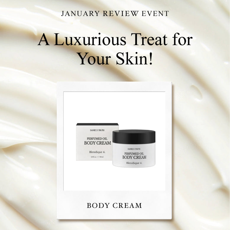 We are giving away Body Cream to 30 selected customers