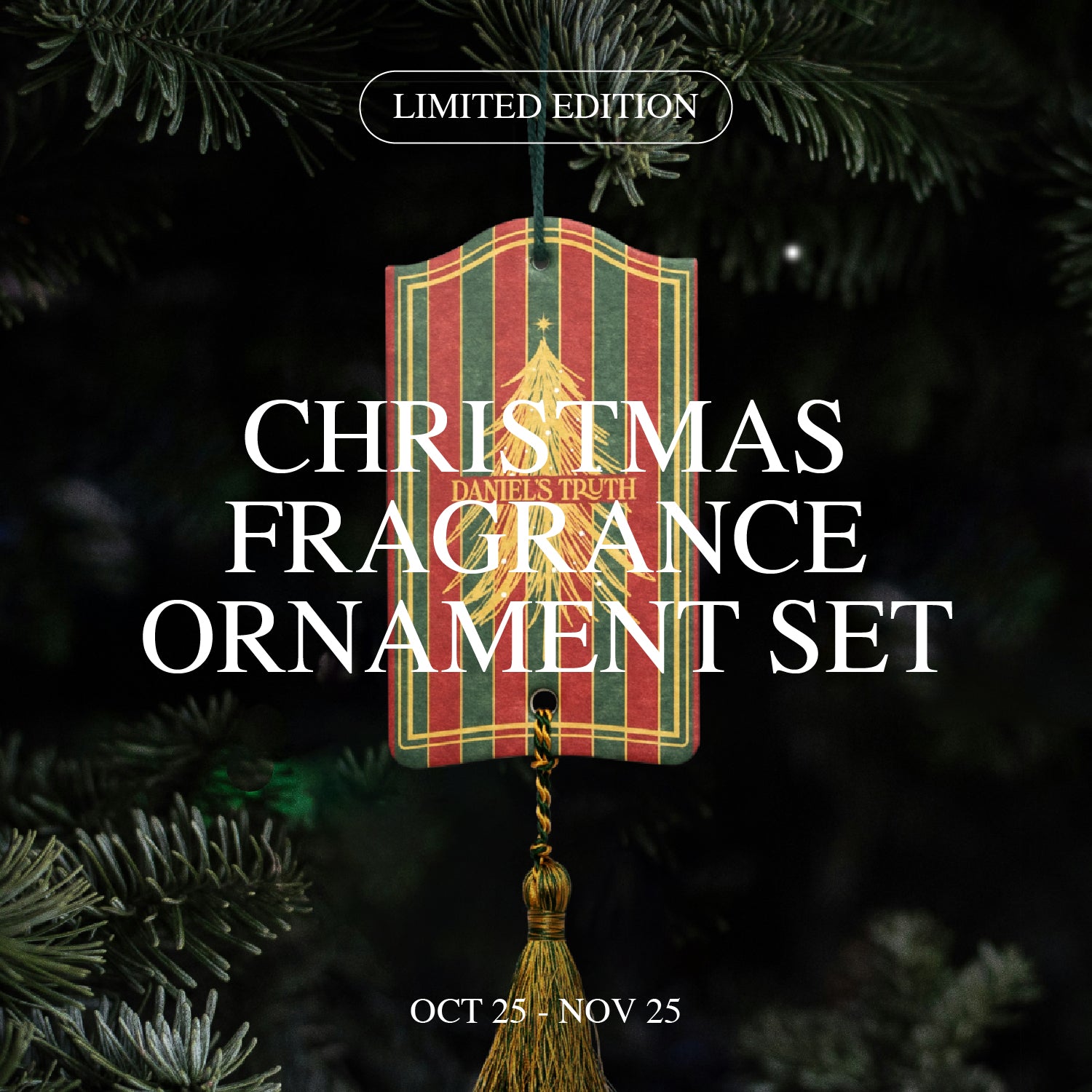 Limited Edition Christmas Fragrance Ornaments