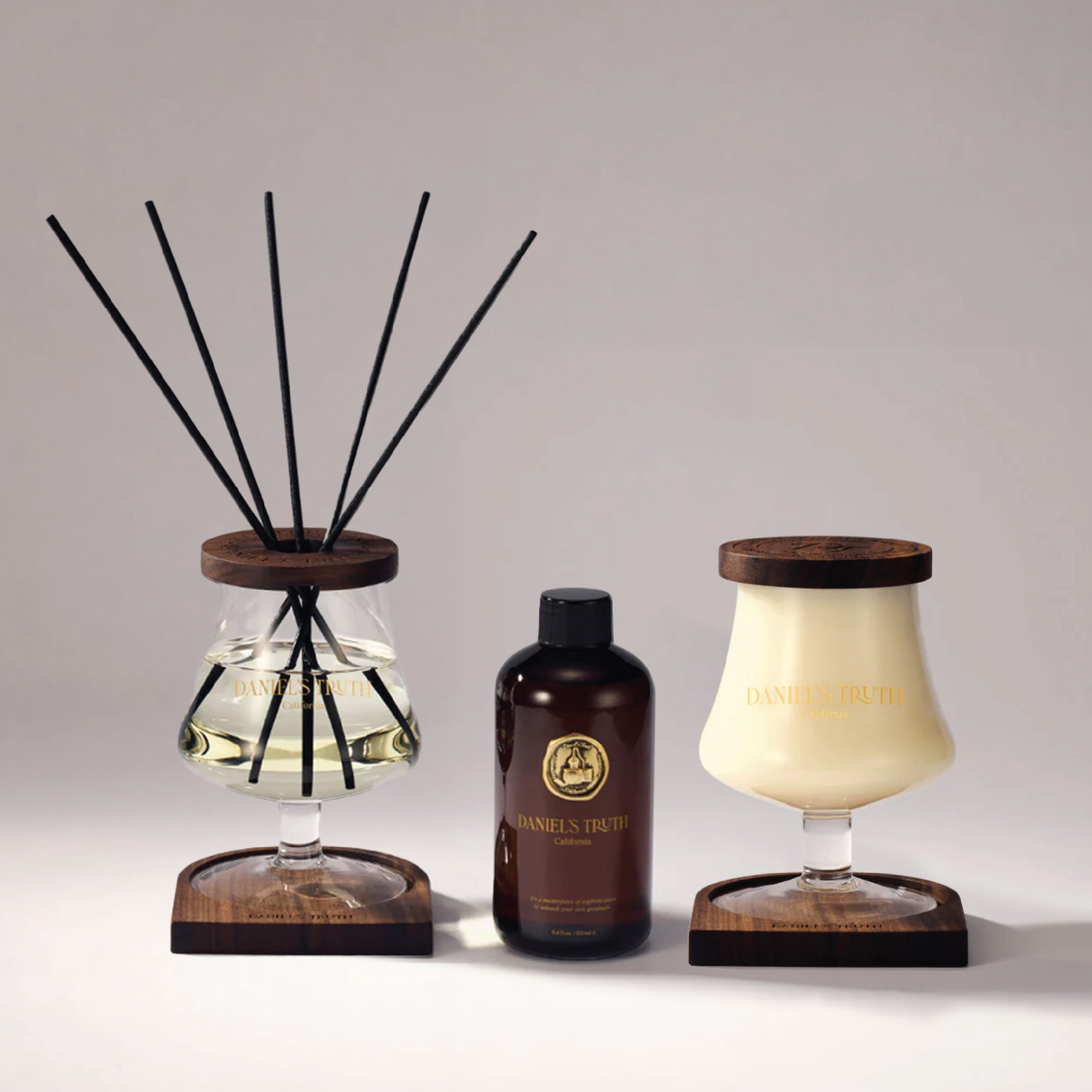 Cognac Diffuser + Cognac Candle Set 20% off