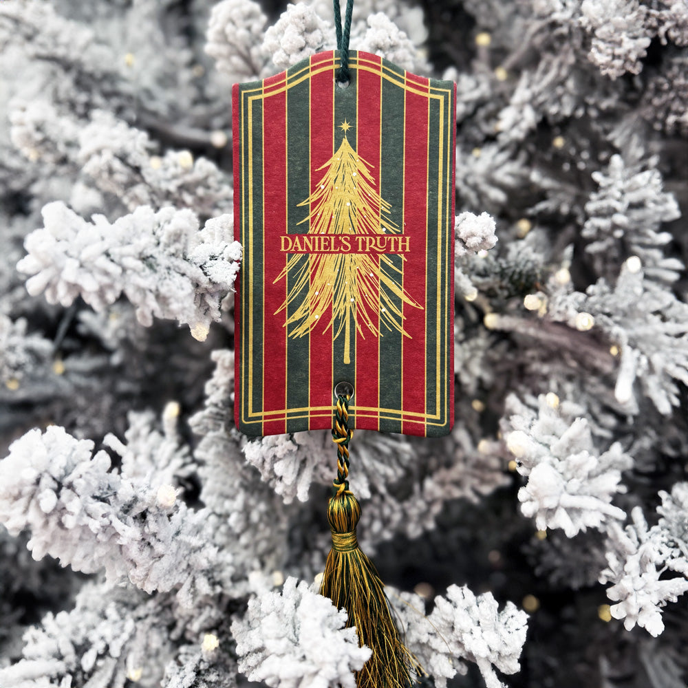 Limited Edition Christmas Fragrance Ornament Set: Two Signature Bombshelluth Tags